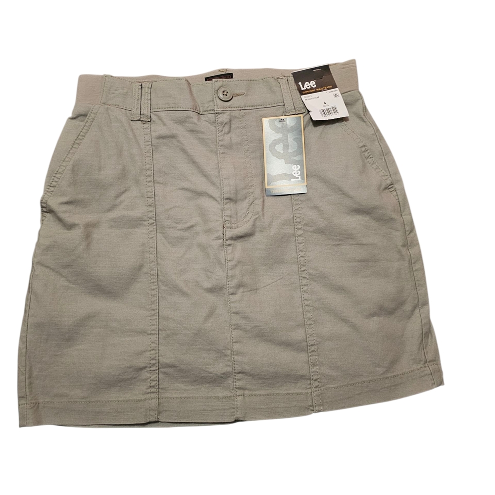 Lee Women's Classic Tan Mini Skirt
